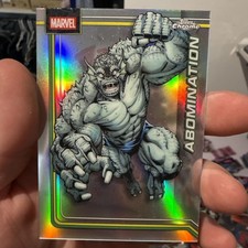 2026 Topps Chrome Marvel Comics #1 Abomination Refractor