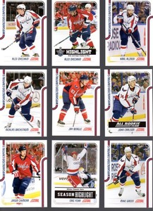 2011-12 Score WASHINGTON CAPITALS Team Set (17 cards)