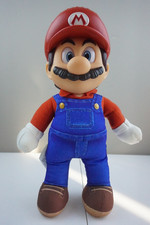 The Super Mario Bros Movie Poseable 14" Plush Figure Jakks Pacific Nintendo EUC