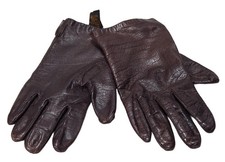 Fownes Vintage Genuine Leather Brown Gloves Women  s Size 8 NWOT