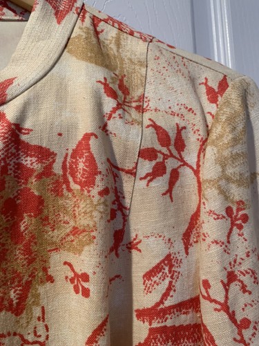 Sigrid Olsen Womens Size L Midi Length Top Coat In Light Linen Lined Butterfly - Picture 6 of 24