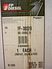 FP Diesel Liner Kit, 020/040 & Package, pn FP-3803219