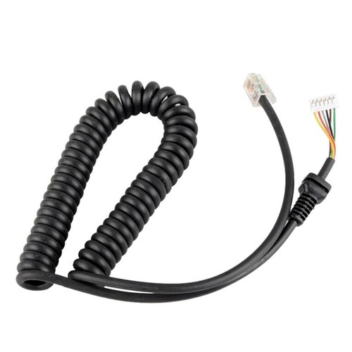 Microphones Microphones Mic Cable Cordon Fil pour Yaesu MH48A FT78001907 - Imagen 3 de 4