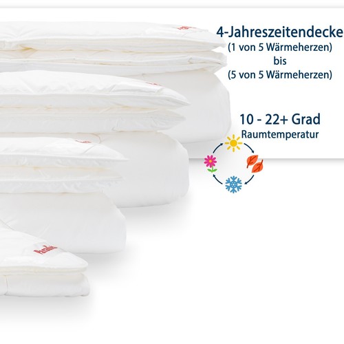 PARADIES Bettdecke Prima Bio, Kunstfaser-Füllung, Bio-Baumwollgewebe - Bild 21 von 21