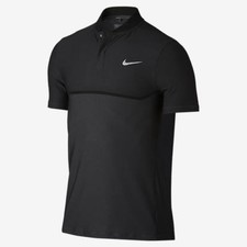 Nike Golf Momentum Fly Swing Knit Shirt Black (802840 060) Men's Sz S $100 MSRP)
