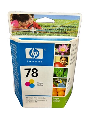 New Genuine HP 78 Tri Color Ink Cartridge Factory Sealed | eBay
