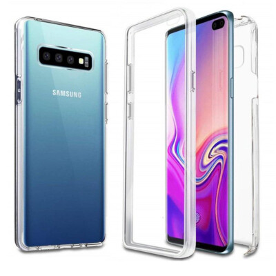 Für Samsung Galaxy S10 5G - Full Protect Clear Stoßfest Bumper Gel Case Cover