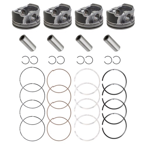 4 Set Engine Piston w/ Rings Kits For Hyundai Sonata 2.4L 23410-2G500 2011-2013