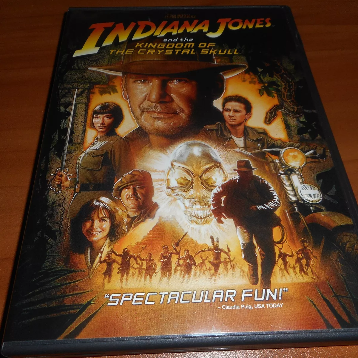 Indiana Jones and the Kingdom of the Crystal Skull (DVD, 2008) Pre Owned  97363418641