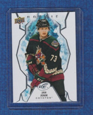 2021-22 Upper Deck Ice Hockey Rookie Card # 117 Jan Jenik