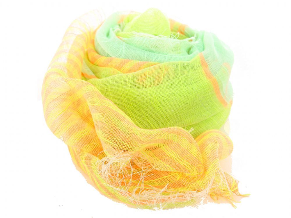 Yellow And Green Scarves