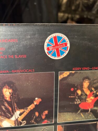 NM Slayer Show No Mercy LP 1986 thrash Brazil YOUNG LP Heavy Metal Rare Death - Picture 5 of 12