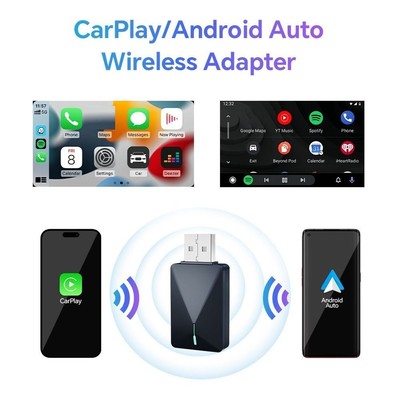 2 in 1 Android Auto Smart Adapter  Für Mazda/Haval/Kia/Volvo/Audi/VW