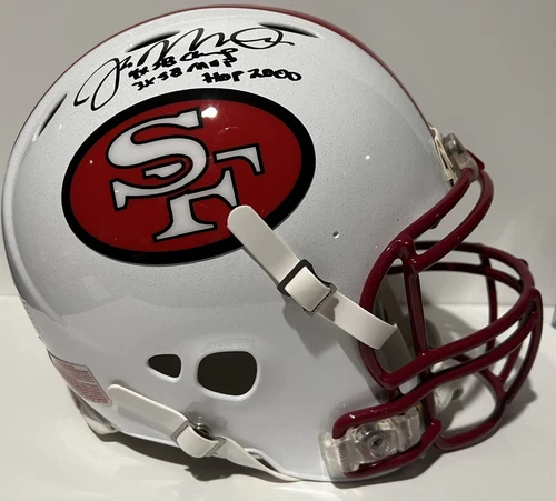 JOE MONTANA Signed Autographed Auto 49ers Full Size FS Authentic Helmet Tristar