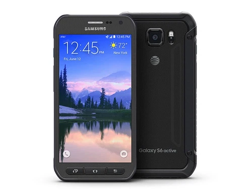 Samsung Galaxy S6 Active 32GB grau SM-G890A AT&T entsperrt Smartphone gut B+ US - Bild 4 von 5