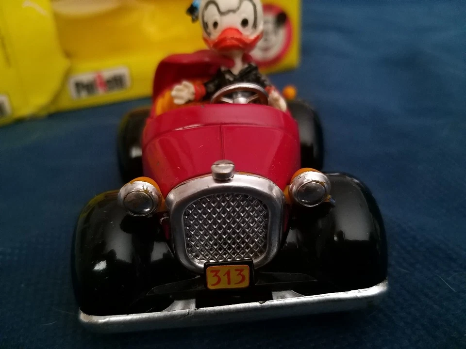 *** L'AUTO DI PAPERINIK *** POLISTIL 1979 CON BOX ORIGINALE !!! - Immagine 4 di 4