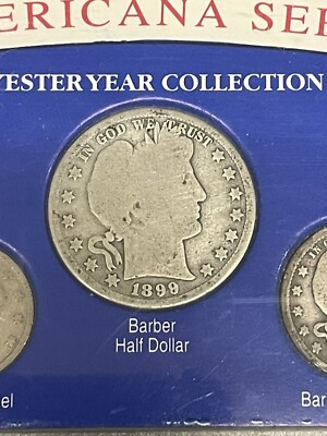 銀90% アメリカ銀貨5点セット YESTERYEAR US Coin Americana Series Classics Collection 5