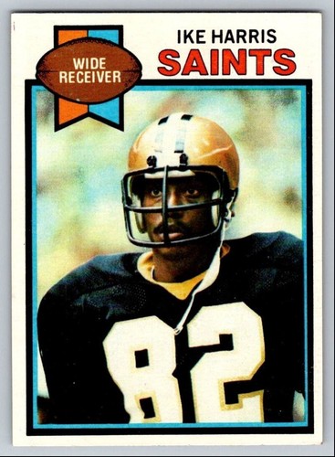 1979 Topps #257 Ike Harris New Orleans Saints Football Card
