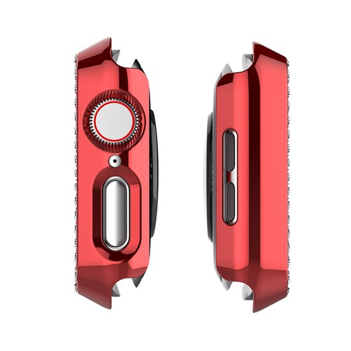 Für Apple Watch Series 6/5/4/3/2/SE Diamond Case iwatch 42/38mm 40/44mm Cover - Bild 52 von 67
