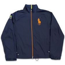 Polo Ralph Lauren 2011 US Open Tennis Full Zip Lightweight Jacket Men  s Large
