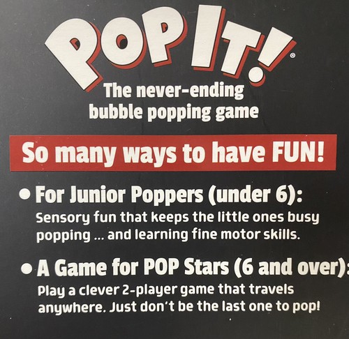 Star Wars Darth Vader Pop It! Never Ending Bubble Popping Game Metallic Finish - Picture 3 of 3