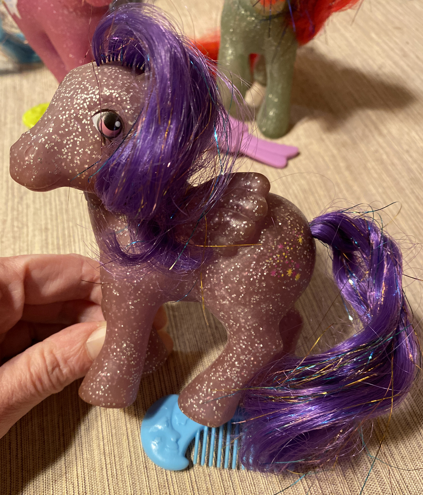 My Little Pony Vintage G1 Sparkle Pony lot Star Dancer Sky Rocket ...