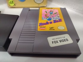 Rock n Ball (1989) NES Nintendo -  Box & Sleeve
