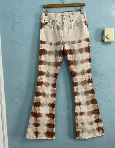 Flare Jeans Brown Dye 