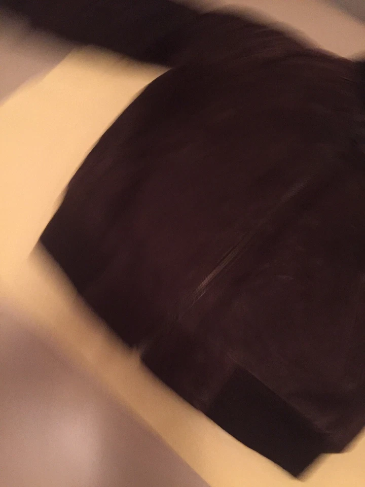 Chaqueta de cuero marrón Class Club para niños talla 4T Foto 4 de 4