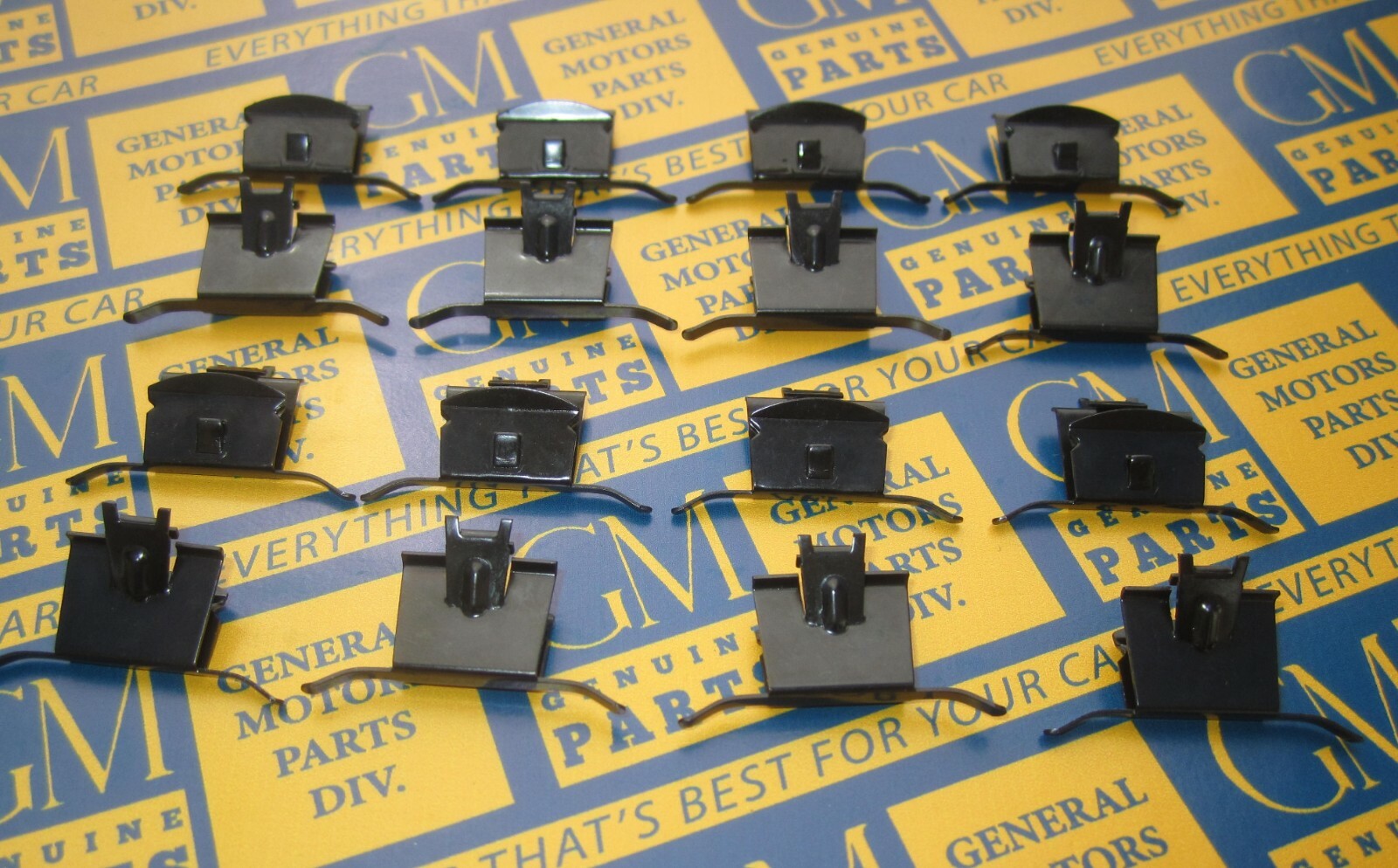 19641965 GM A Body Convertible Pinchweld Belt Molding Clips. Full set