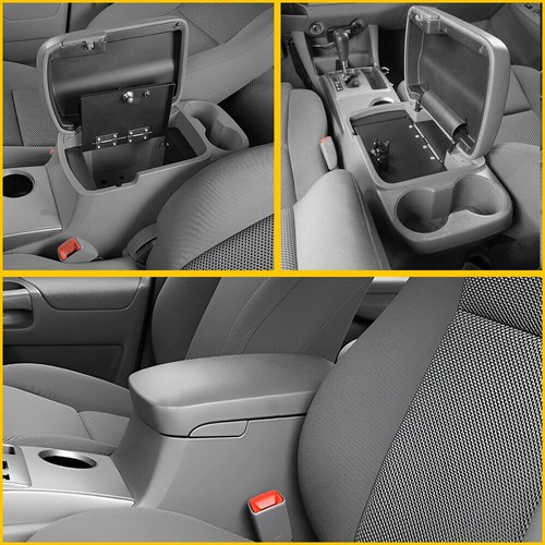 For Toyota Tacoma 2005-2012 Gray Arm Rest Center Console Lid Latch Switch Clip - Picture 7 of 12