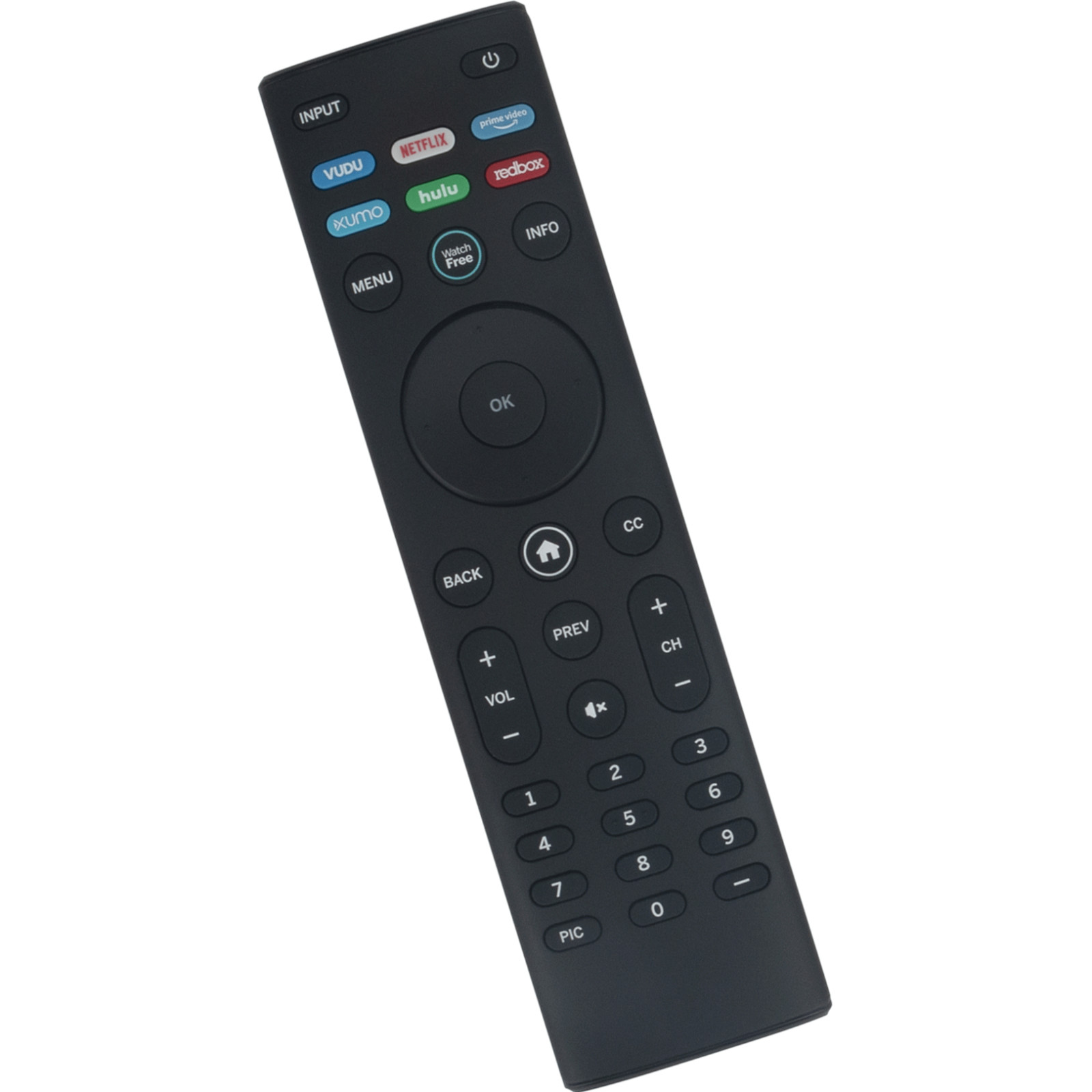 Universal Vizio Remote (XRT140) with Vudu / Netflix / Prime / Xumo / Hulu/RedBox