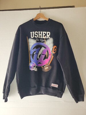 USHER Las Vegas Super Bowl Sweatshirt