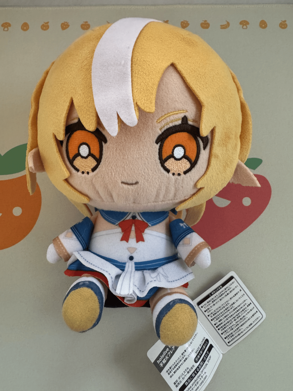 Hololive Shiranui Flare VTuber Anime Plush Doll