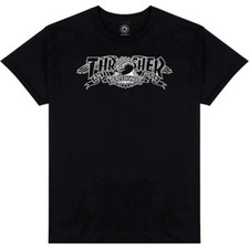 Thrasher Anti-Hero Mag Banner Short Sleeve Shirt - Black, Small