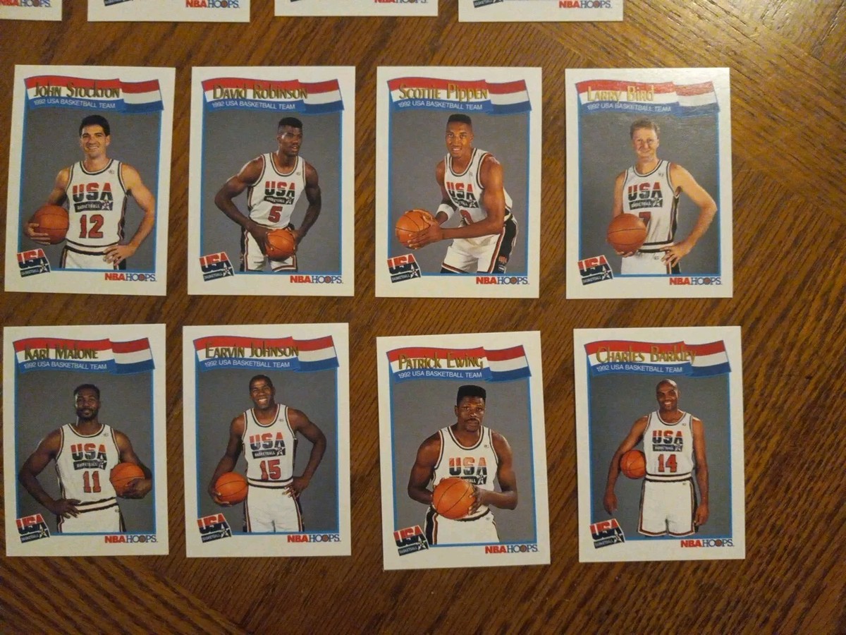 1991-1992 NBA Hoops USA Olympic Basketball Dream Team 14 1991-1992 NBA Hoops USA Olympic Basketball Dream Team 14