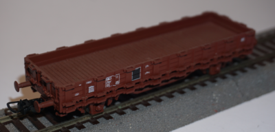 W1059 - wagon Couvert frise bois - DR - ROCO HO - ref 4331 - Collection