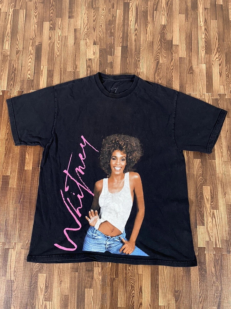 vintage whitney houston shirt