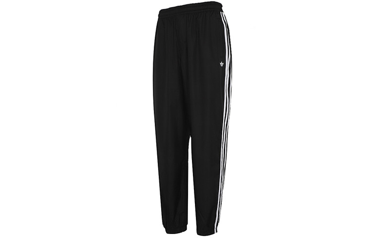 повседневные спортивные брюки с манжетами в полоску adidas Originals Trefoil