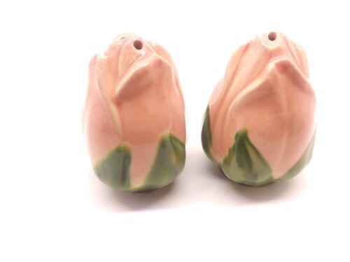 Franciscan Desert Rose Salt And Pepper Shakers 2.5" - Picture 1 of 4