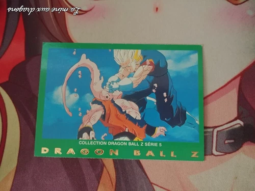 Carte Dragon Ball Z Serie Part 5 n° 34 card DBZ Panini Verte rare Vegetto Boo