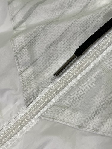 Nike 82 Jacket Mens Size LRG White Sample Vintage Wind Runner - Picture 9 of 10