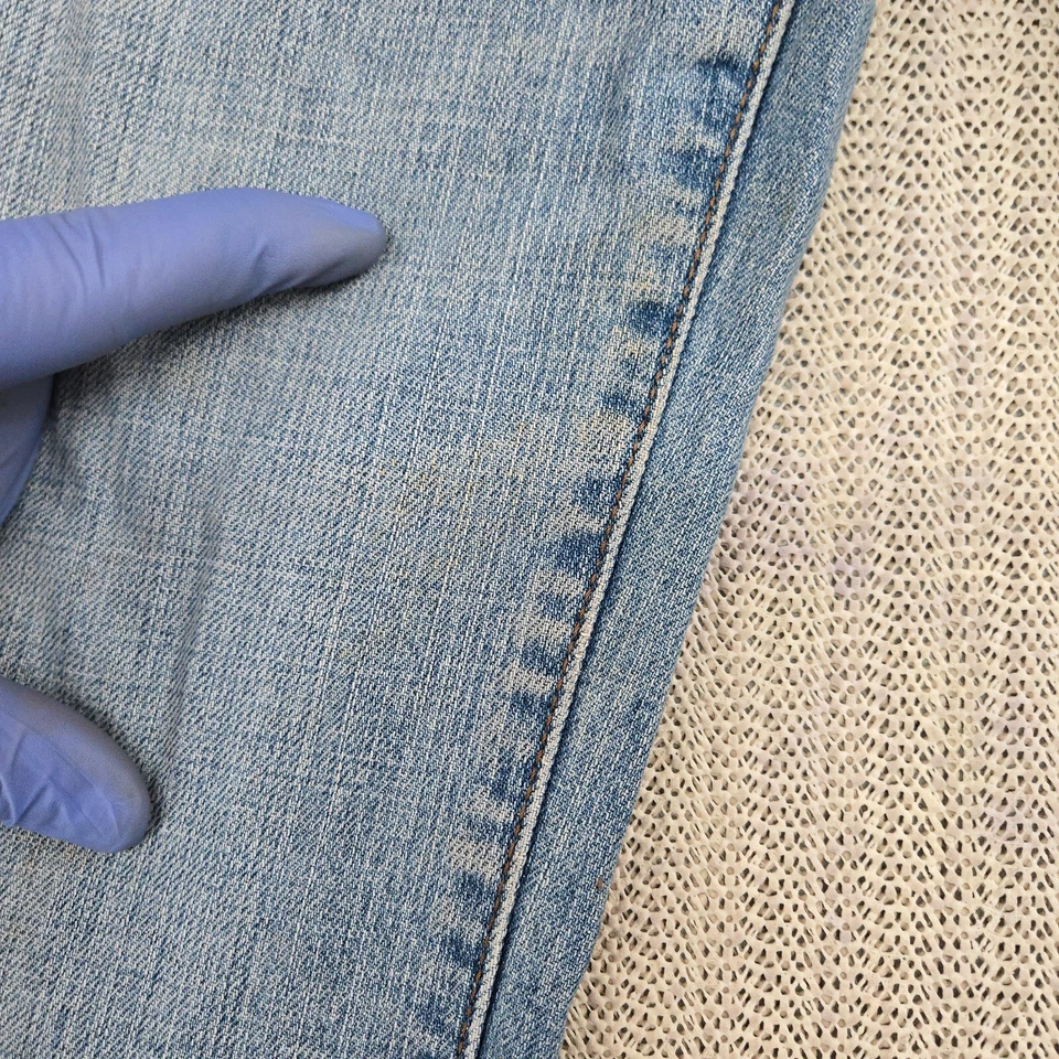 VTG Chaps Ralph Lauren Jeans Mens 32x30 Blue Straight Leg Regular Fit Y2K - Image 4 of 4