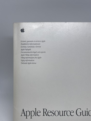 Apple Resource Guide bunte vintage Aufkleber Apple Computer - Bild 4 von 24