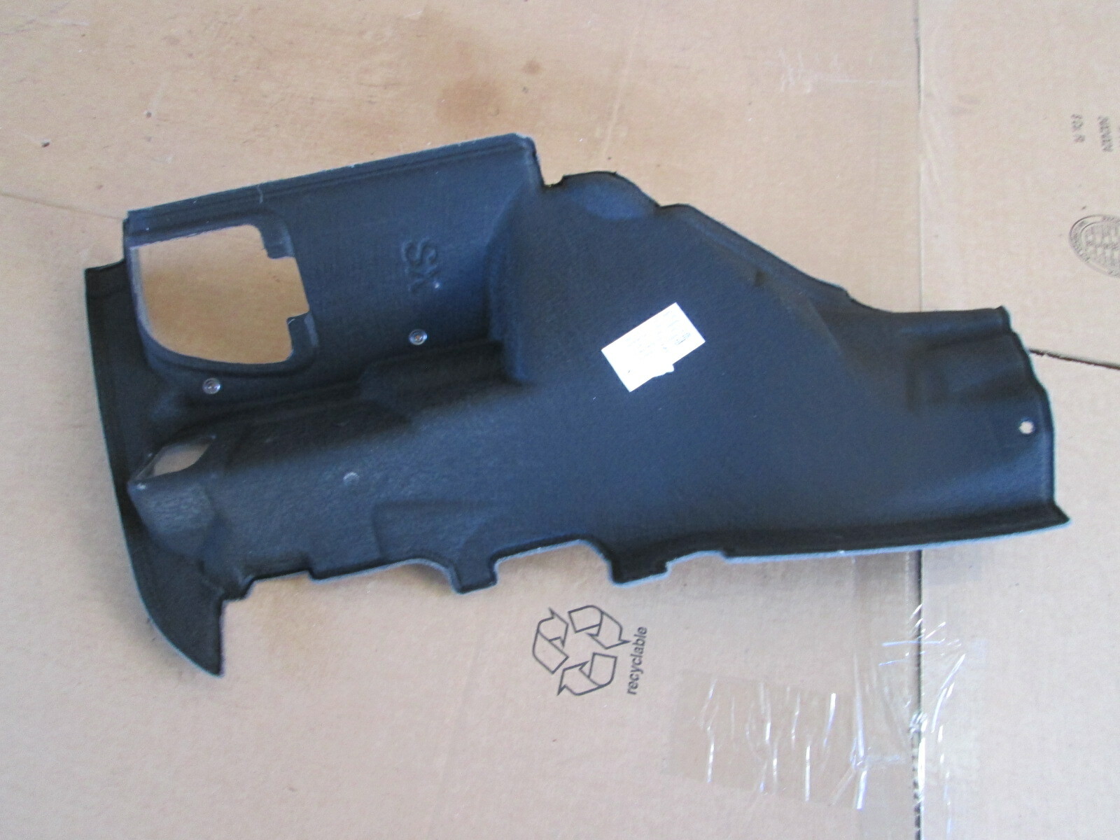 Ferrari California - LH Side Trunk Carpet Panel- P/N 82850100
