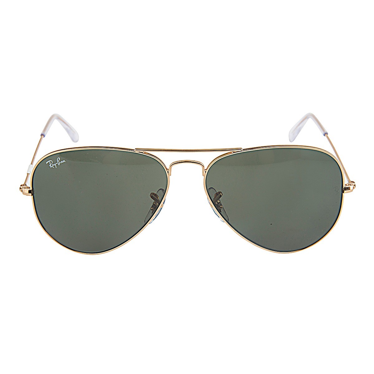 Authentic Aviator Polarized Raybans Ray-Ban RB3025 Aviator Classic M (55 - 14) with Green lenses  main image 3