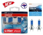 2x Osram H7 Halogen Headlight Car Lamp 5300K Cool Blue White Light Bulb 12V 55W