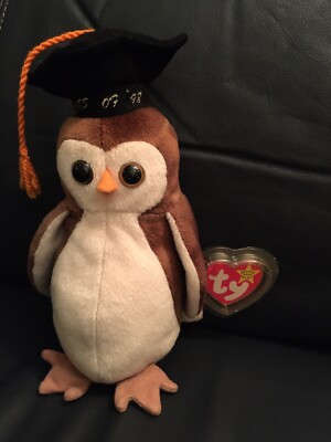 Wise TY Baby Class of '98, Errors, Tags In Plastic Untouched   ️& Star Label!