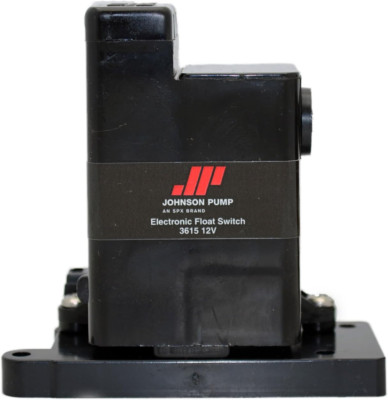 36152 Electro-Magnetic Float Switch,12V,Black,Small