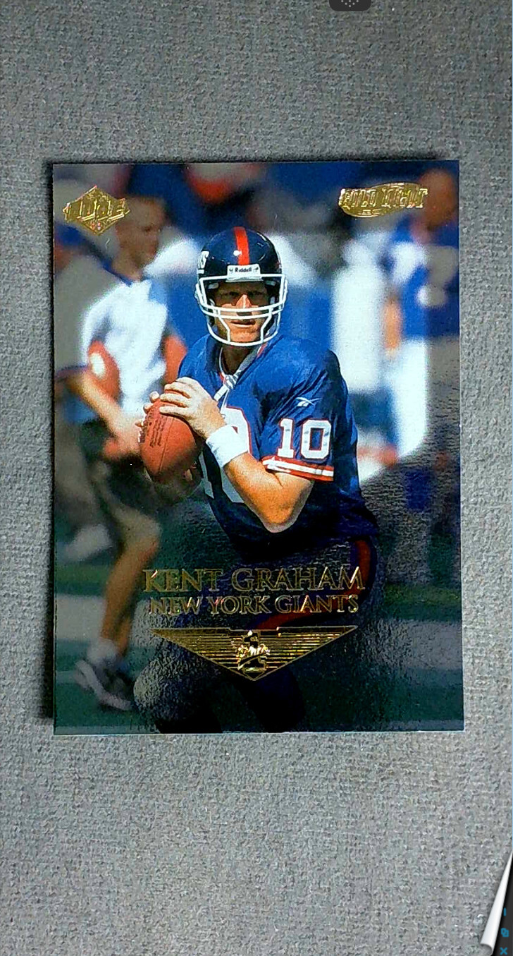 1999 Collector's Edge 1st Place Gold Ingot #99 Kent Graham Giants